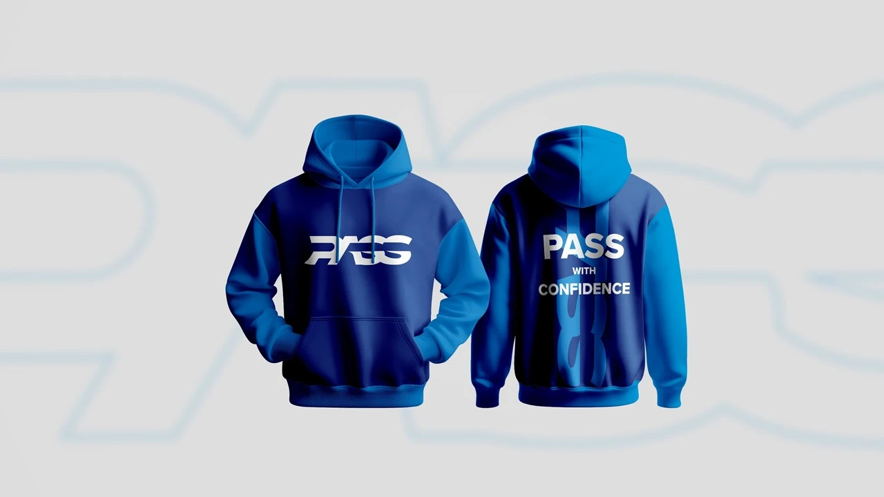 패스 체대입시 대치점 — PASS 의류 응용 시안