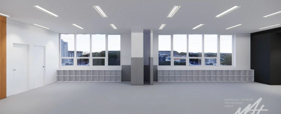 김포 태성태권도 수련장 내부 3D 시안