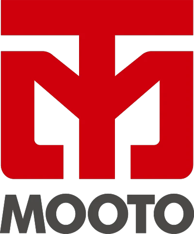 브랜드 전환 이전에 사용된 레드와 블랙 컬러의 기존 MOOTO 로고